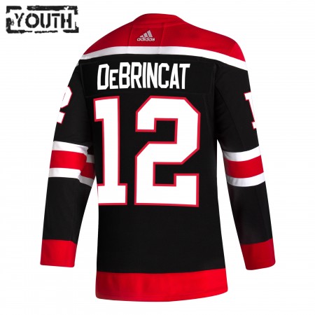 Camisola Chicago Blackhawks Alex DeBrincat 12 2020-21 Reverse Retro Authentic - Criança
